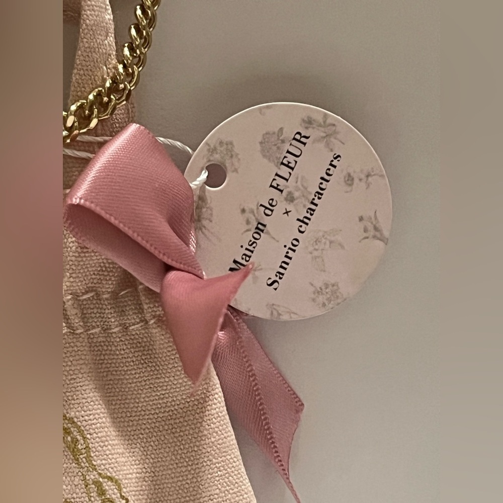 My Melody x Maison De Fleur Bag Charm-Mini Tote Style (2021) - Picture 2 of 8